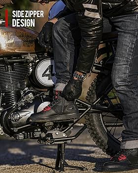 Amazon.com: Grapelet Motorcycle Shoes for Men, Anti-Skid